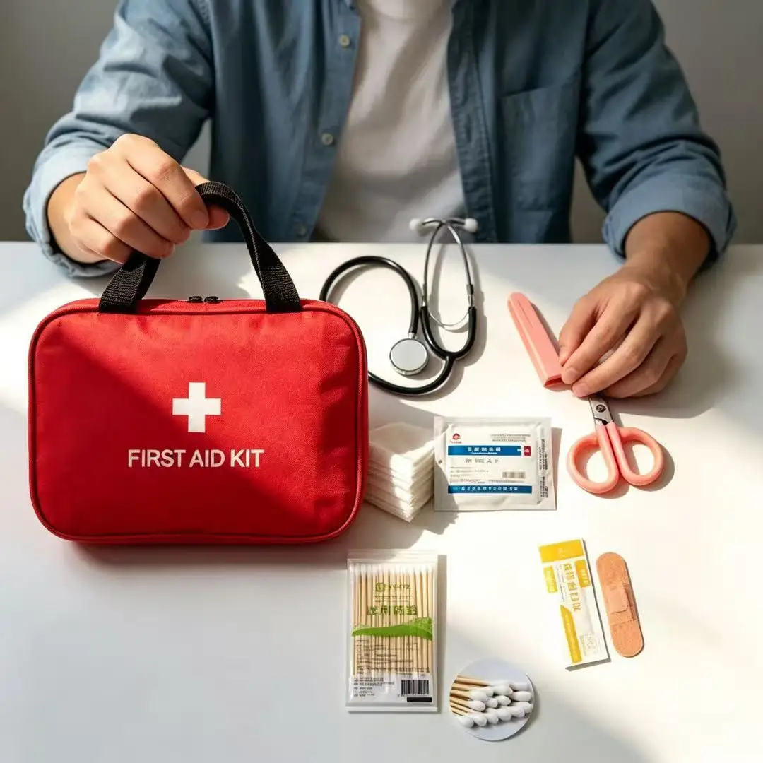 Survival Kit - Trousse de secours médicale avec stéthoscope,