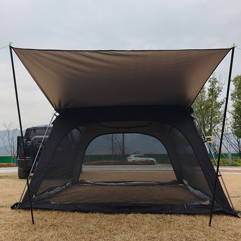 Outdoor Camping Car Tail Tent - Tente de camping SUV pour 6