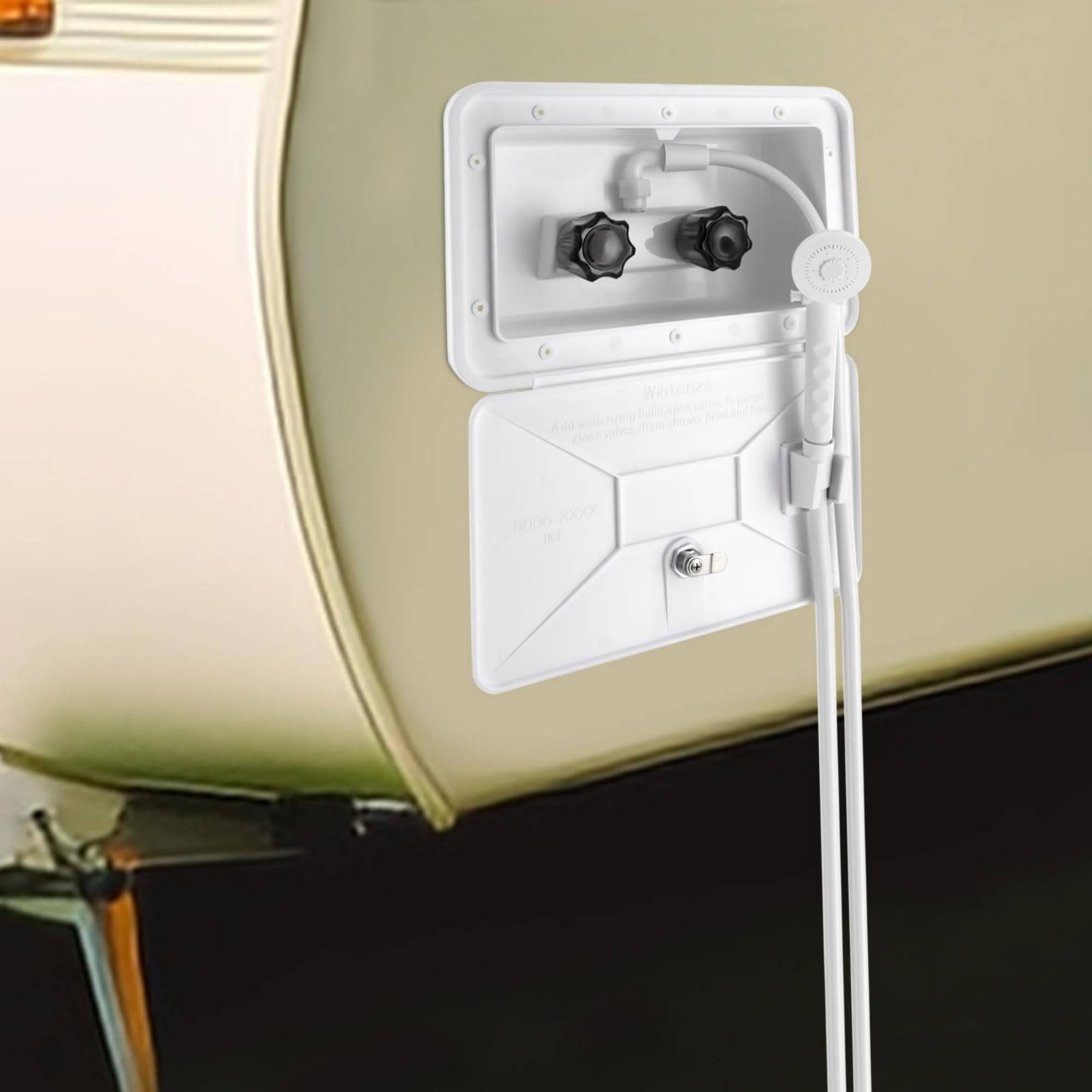 Outdoor Camping Gear - Boîte de douche extérieure compacte pour