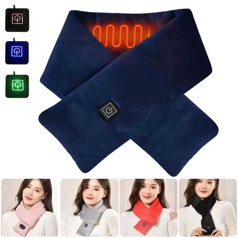 Outdoor Camping Gear - Écharpe chauffante USB pour femmes et
