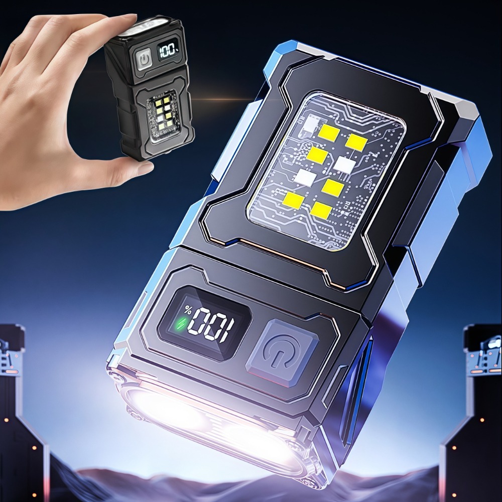 Outdoor Camping Lighting - Mini lampe torche LED rechargeable avec