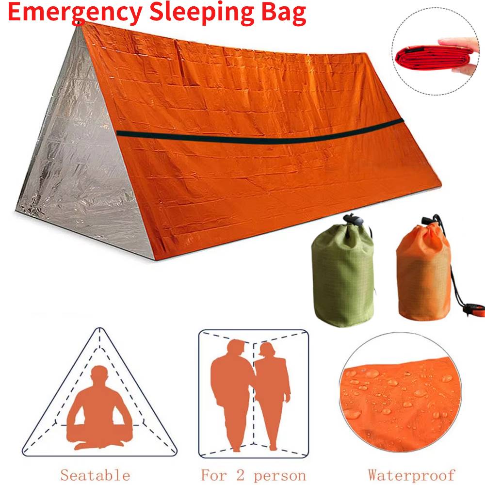 First Aid Kit Camping - Sac de couchage de survie d'urgence