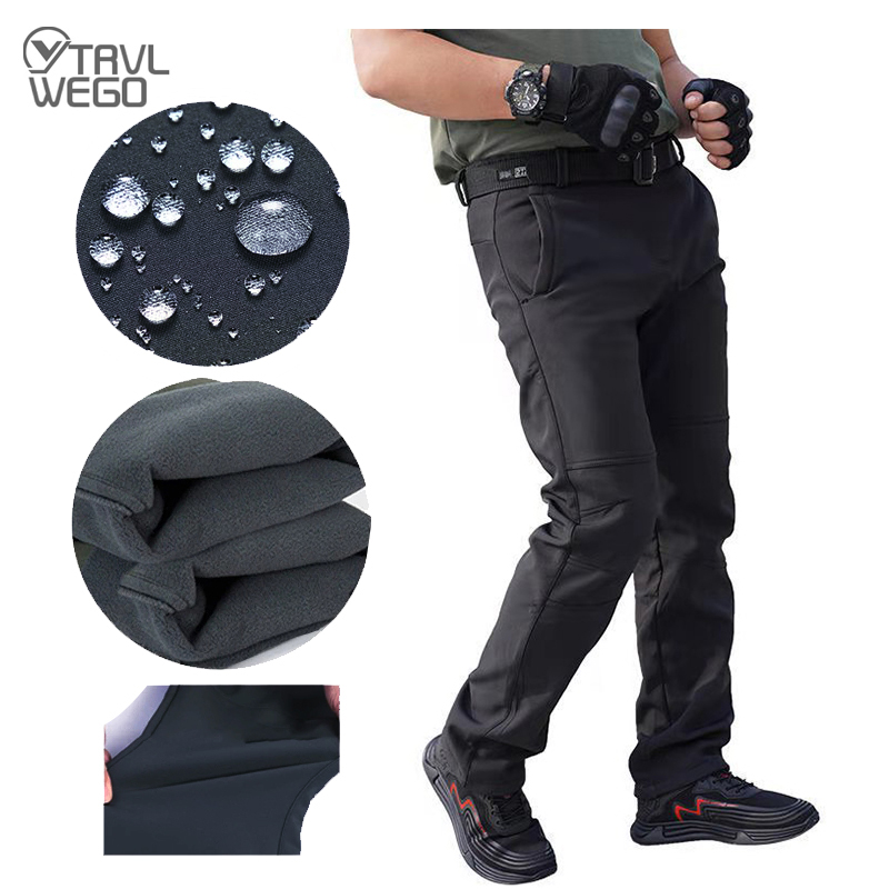 Urban Outdoor Camping - TRVLWEGO-Pantalon cargo urbain pour homme, coupe-vent,