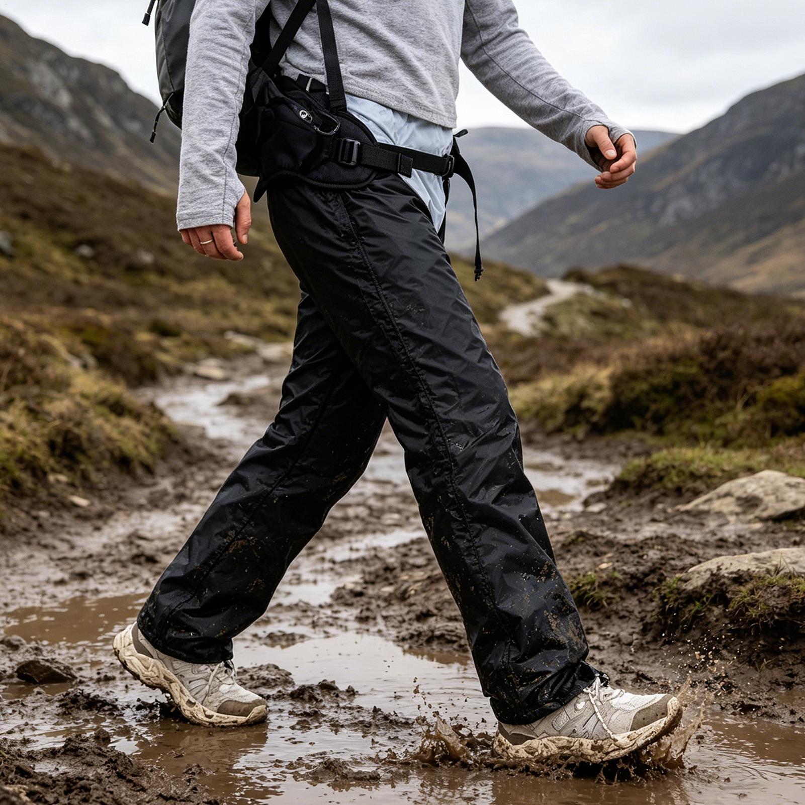 Trekking Gaiters - Guêtres réglables et imperméables pour hommes,