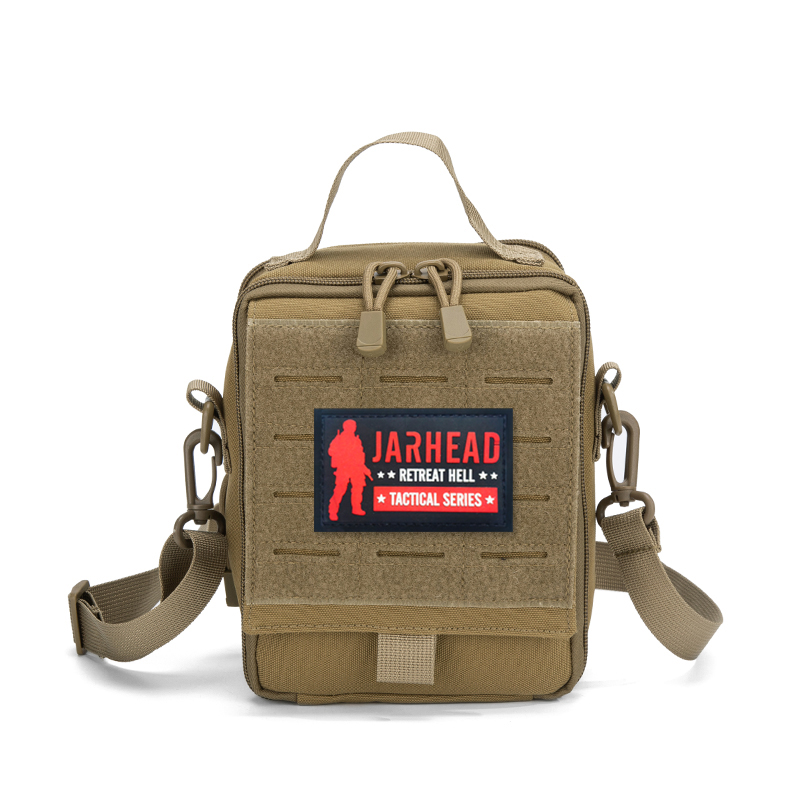 First Aid Kit Camping - Sac bandoulière tactique MOLLE EDC, pochette