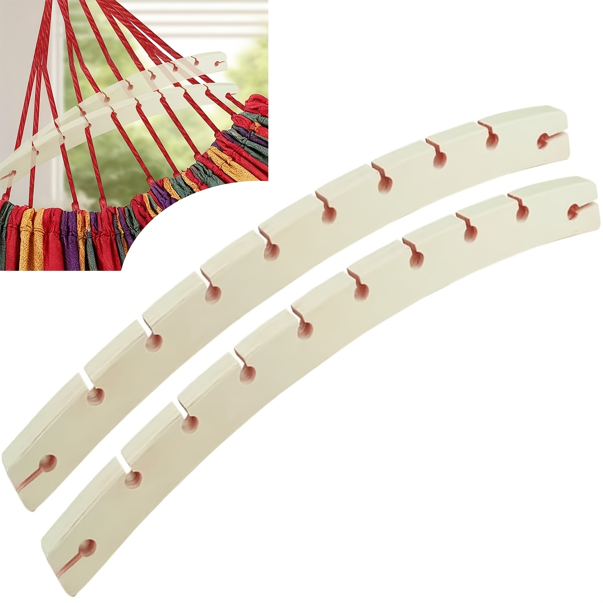 Camping Hammock - 2 barres d'écartement de hamac en