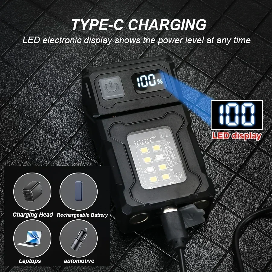 Mini lampe torche LED recharge - Camping Lantern avis et prix