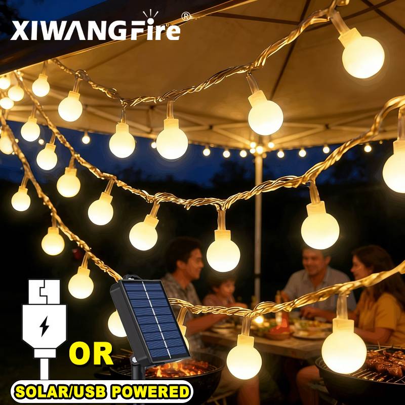 Guirlandes lumineuses solaires - Outdoor Camping Lighting avis et prix