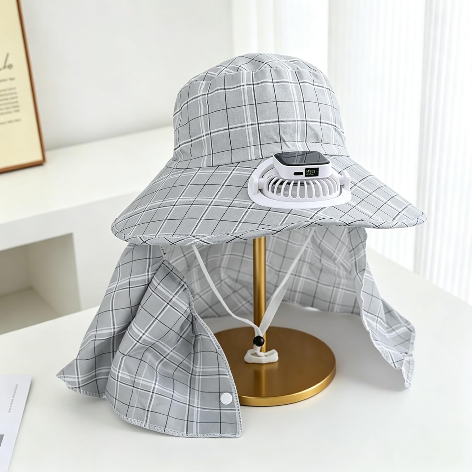 1PC Chapeau ventilateur solair - Outdoor Camping Fan avis et prix