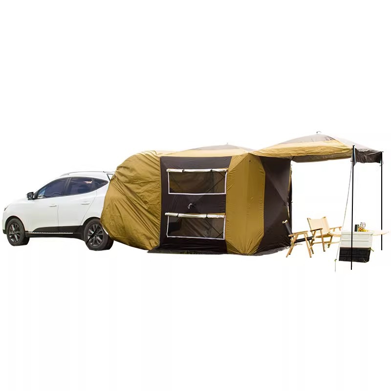 Tente familiale pliante pop-up - Outdoor Camping Car Tail Tent avis et prix