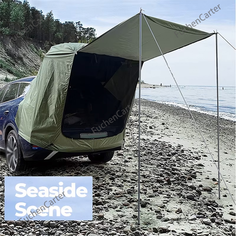 Tente de camping extérieure po - Outdoor Camping Car Tail Tent avis et prix