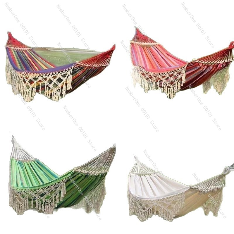 Hamac double en toile avec pom - Camping Hammock avis et prix