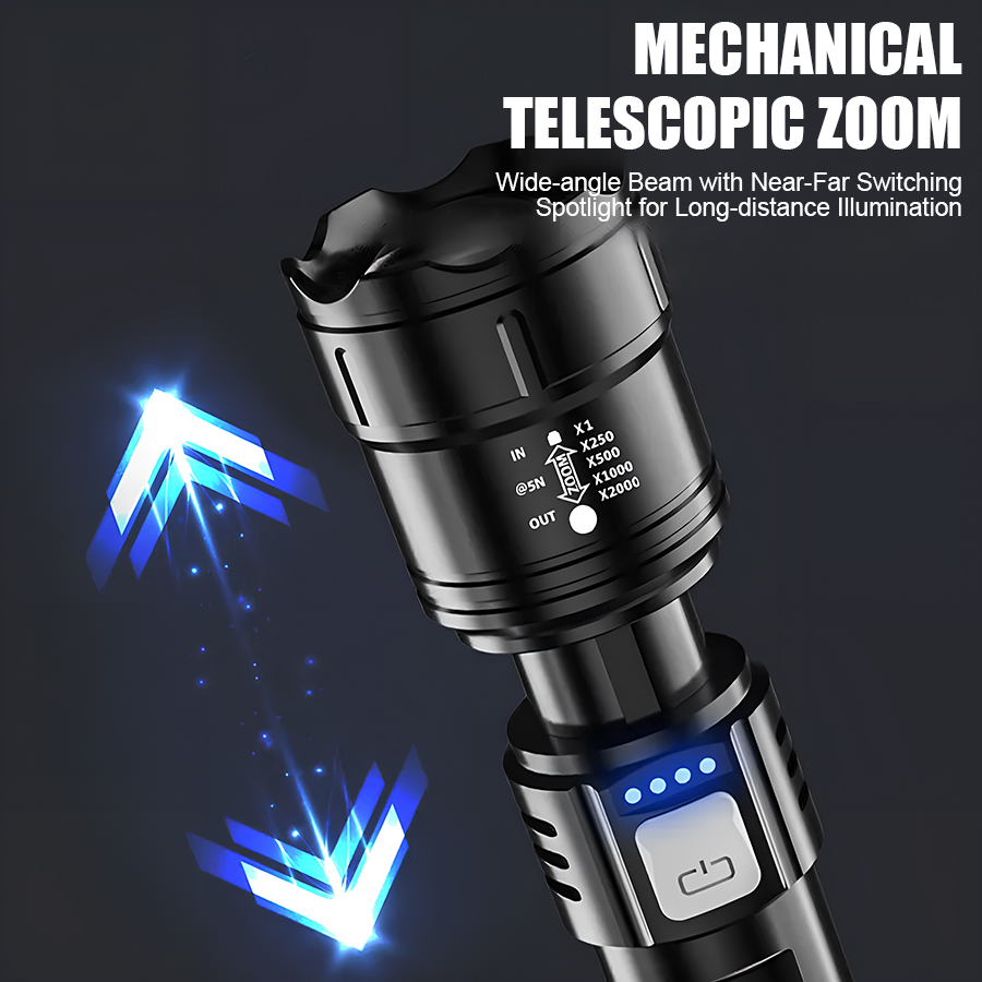 Lampe torche LED P50 haute pui - Outdoor Camping Lighting avis et prix
