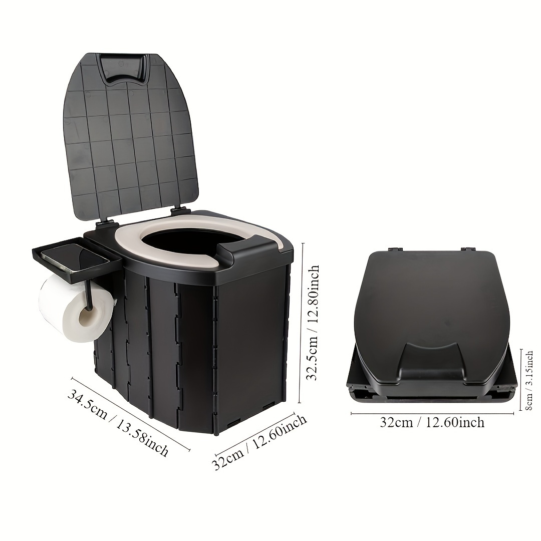 Toilettes pliantes portables a - Outdoor Camping Carpet avis et prix