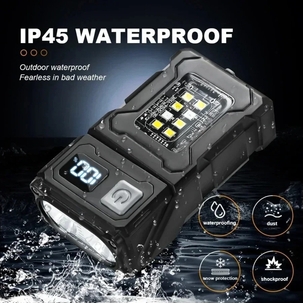 Mini lampe torche LED recharge - Outdoor Camping Lighting avis et prix