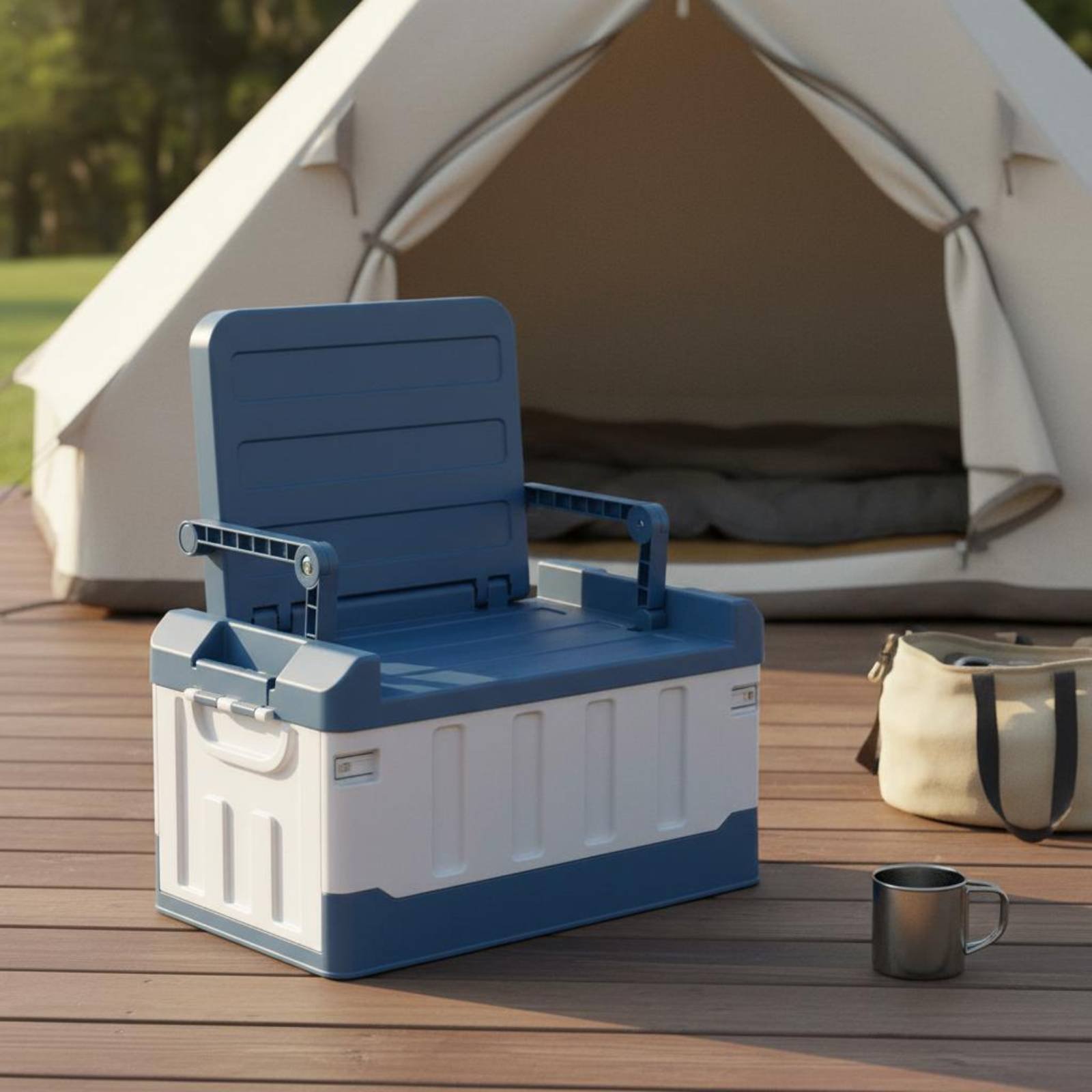 Coffre de rangement multifonct - Outdoor Camping Gear avis et prix