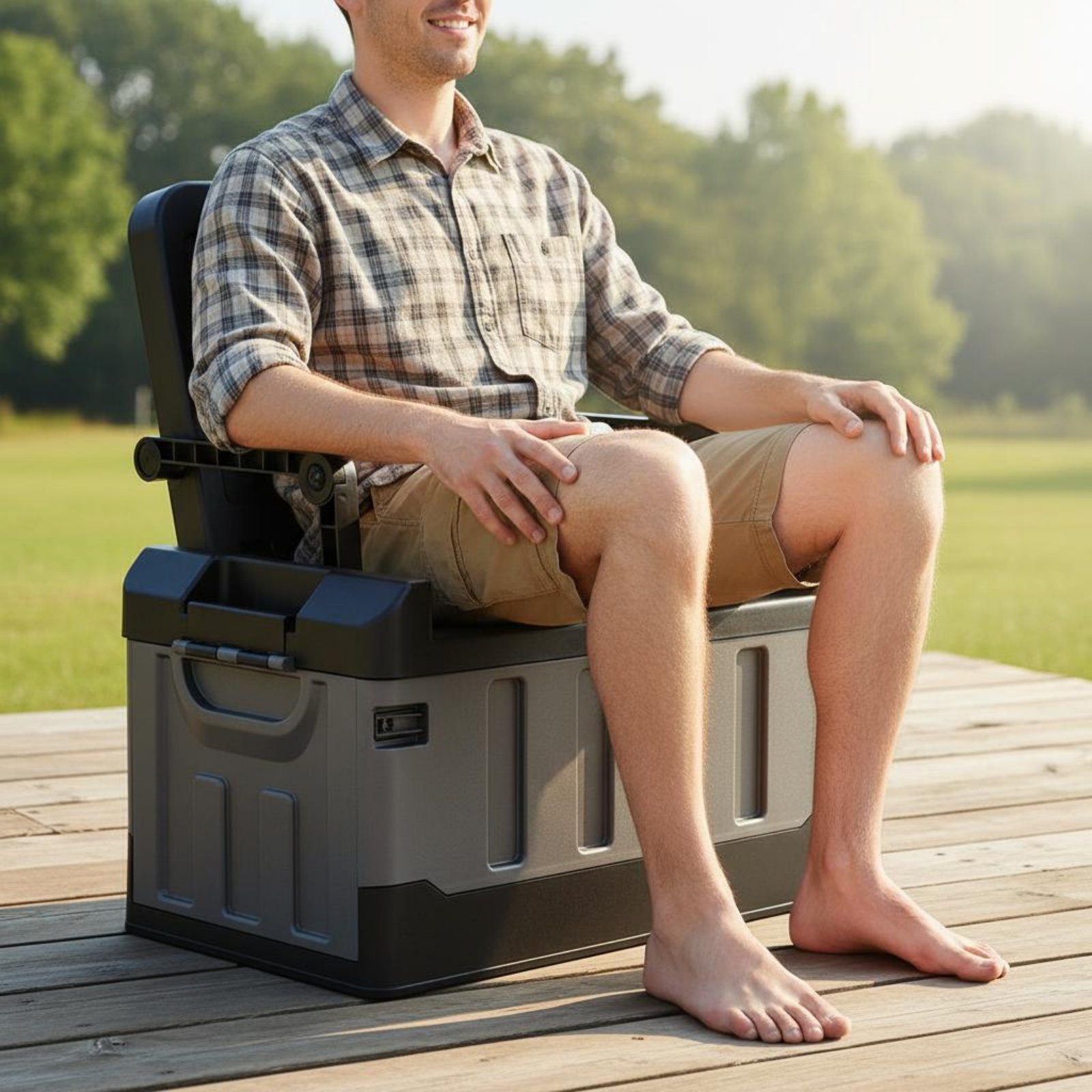 Coffre de rangement multifonct - Outdoor Camping Gear avis et prix
