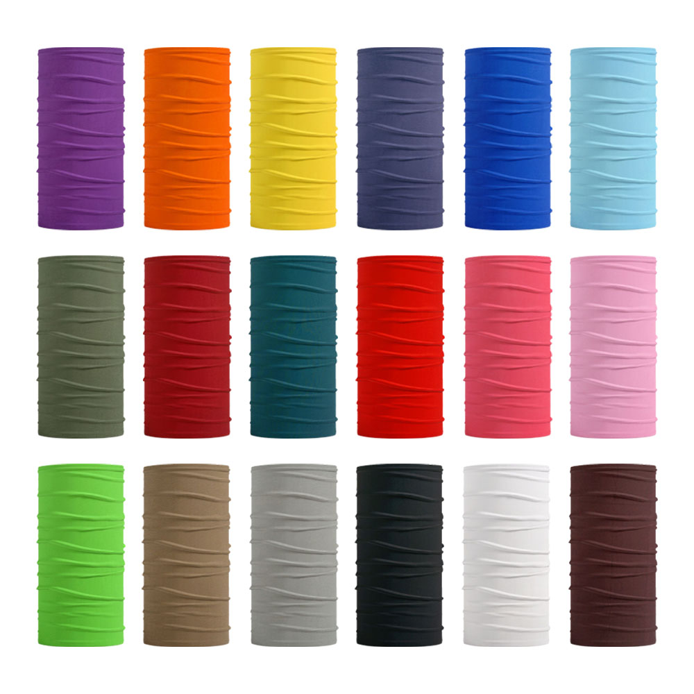 Bandanas de couleur unie sans  - Outdoor Camping Gear avis et prix